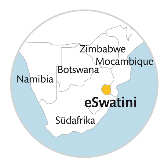 map eSwatini